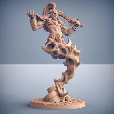 Djinn Alzakhm - Unpainted Miniature